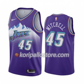 Utah Jazz Donovan Mitchell 45 Nike 2019-2020 Hardwood Classics Miesten Pelipaidat Swingman 